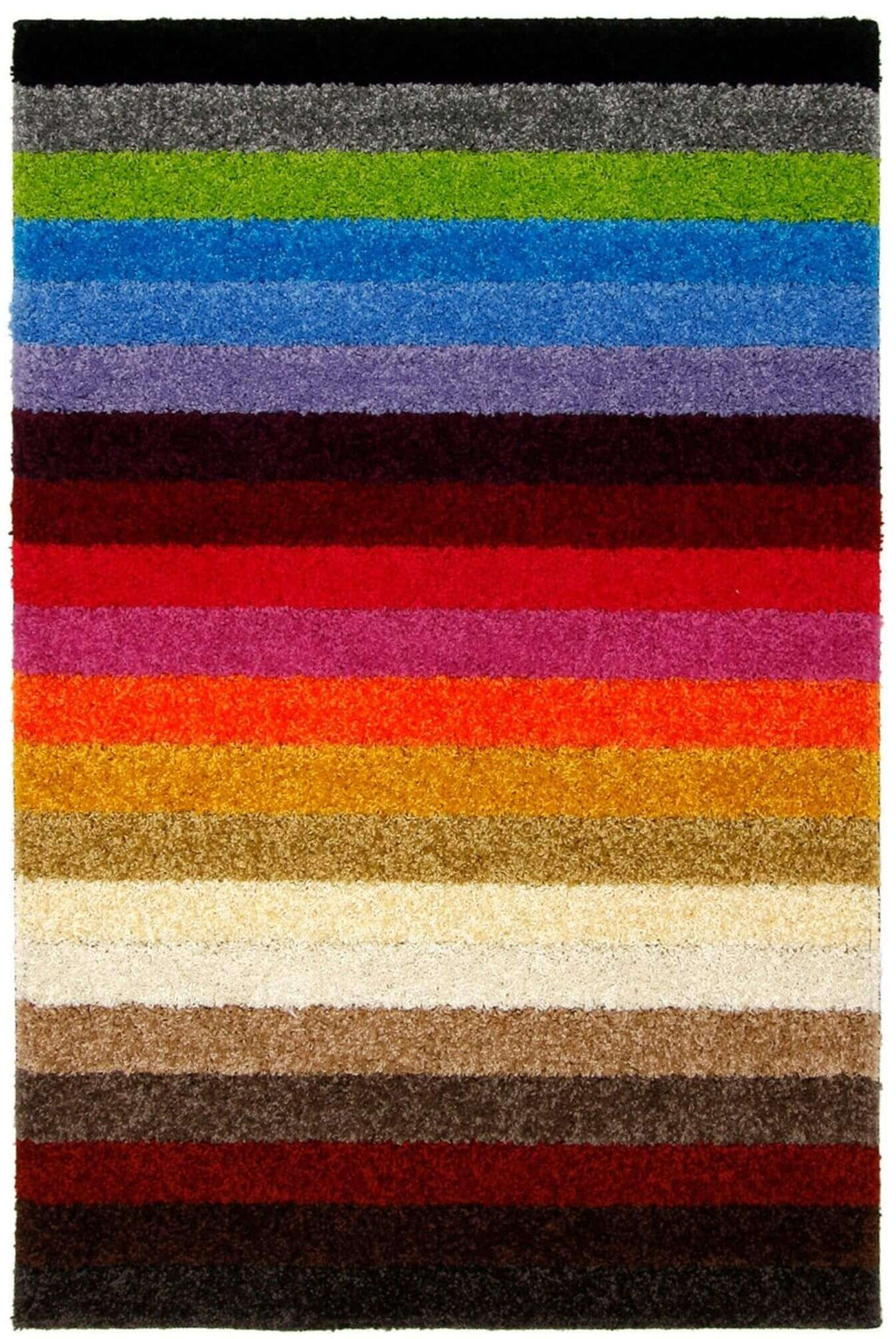 Alya Striped Multicolour Rug