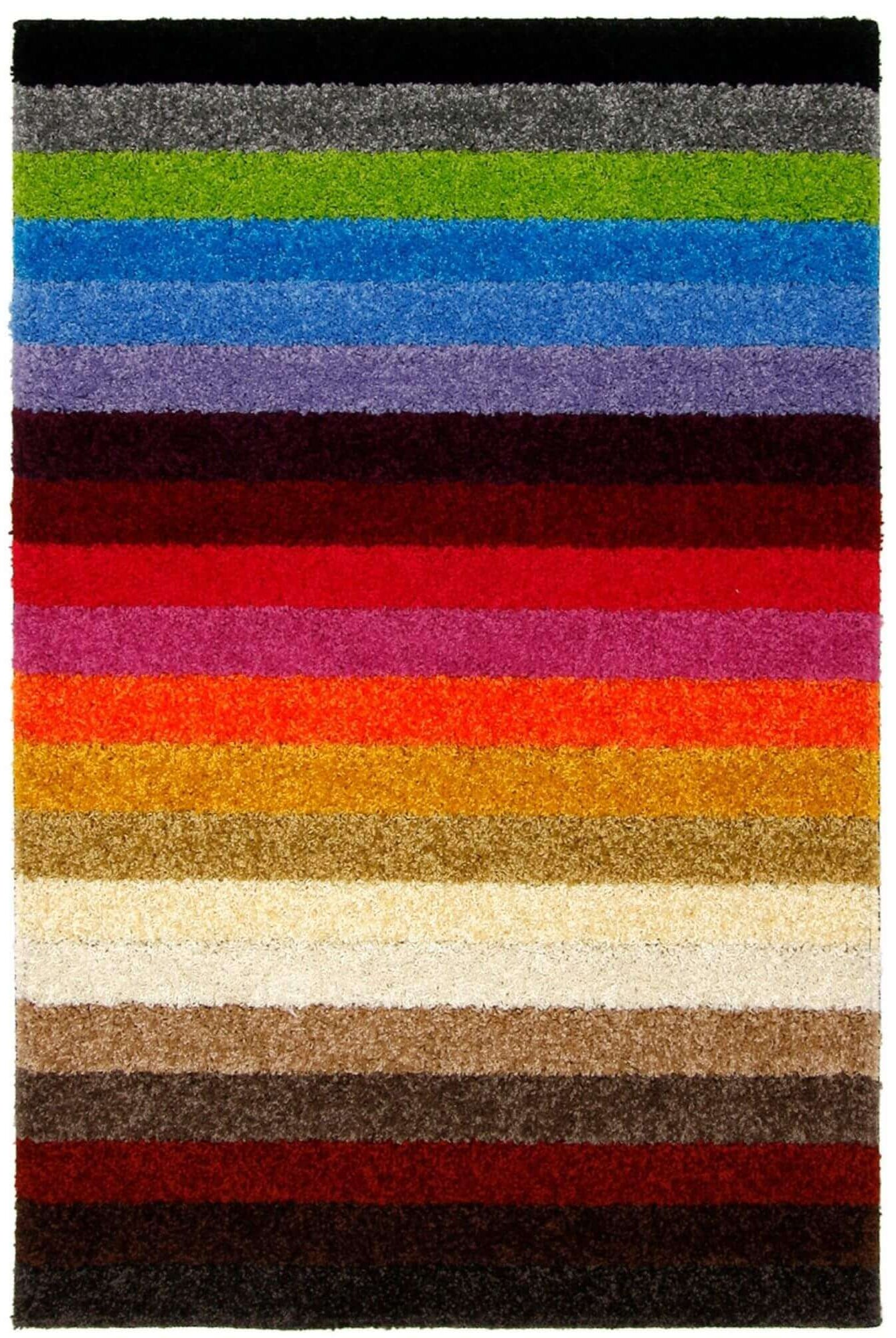 Alya Striped Multicolour Rug
