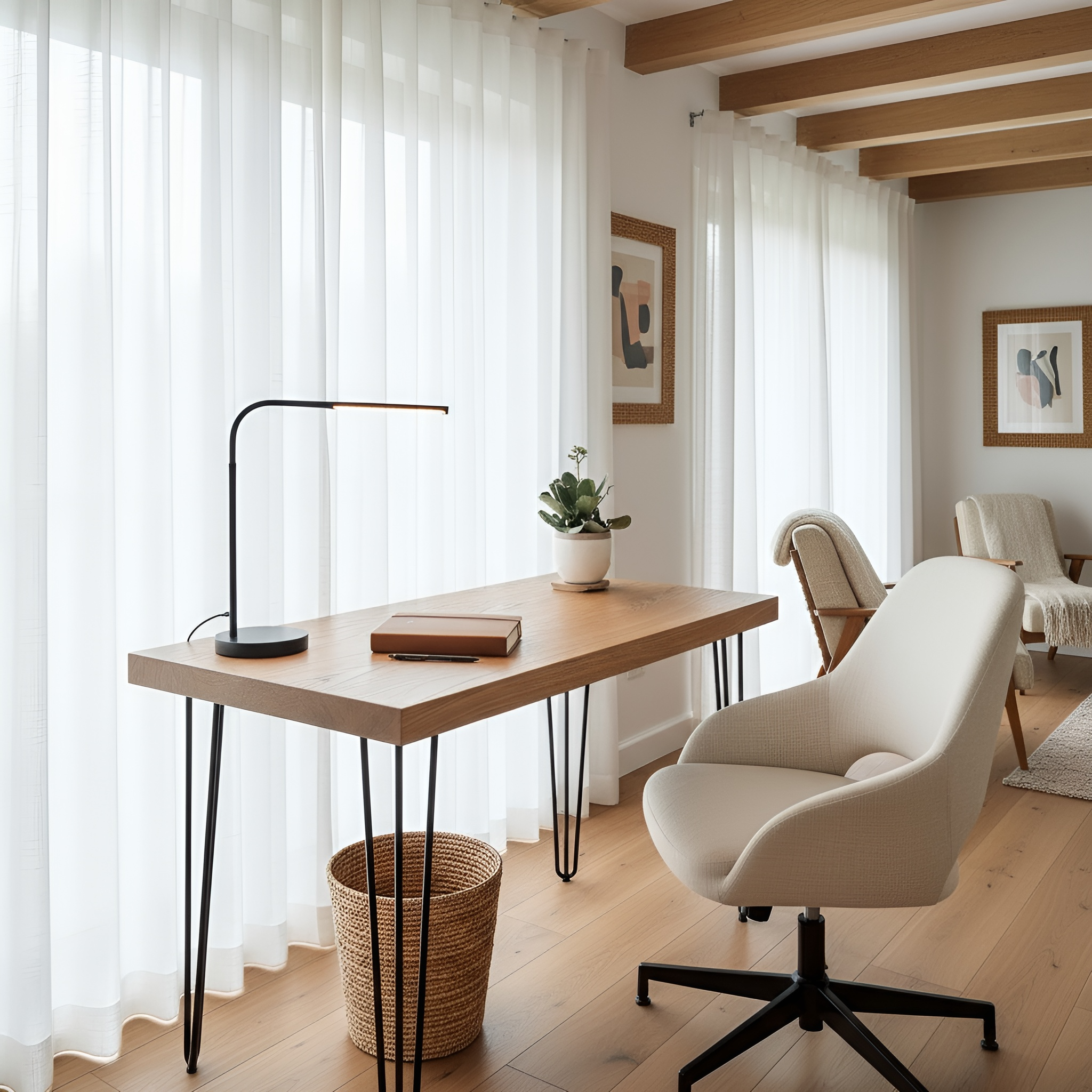 LARIA Oak Study Table / Desk