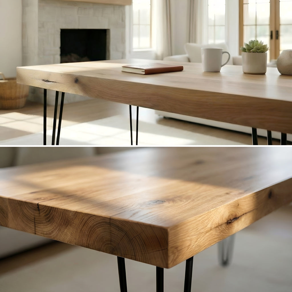 LARIA Oak Makeup / Dressing Table