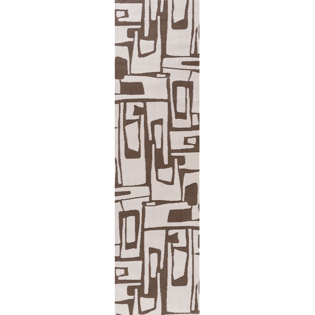 Loft Abstract Brown Rug