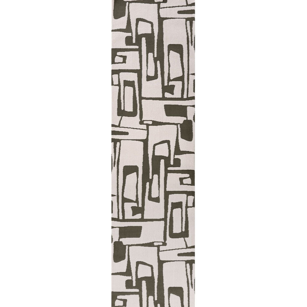 Loft Abstract Green Rug