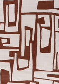 Loft Abstract Terra Cream Modern Rug