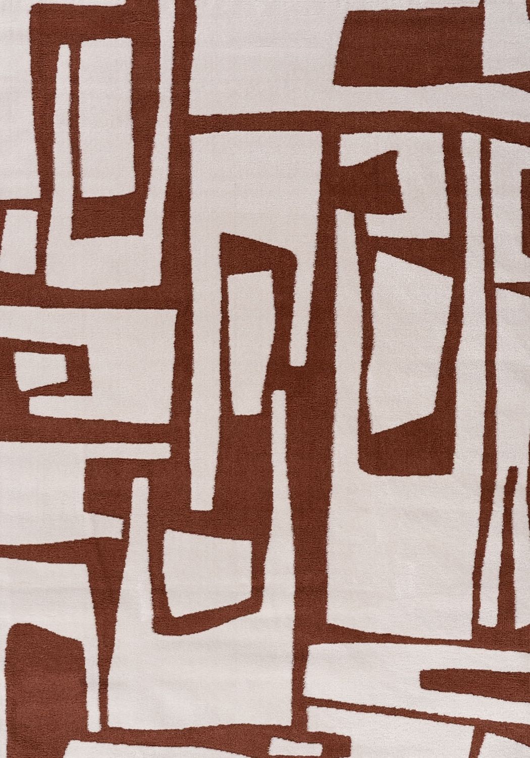 Loft Abstract Terra Cream Modern Rug