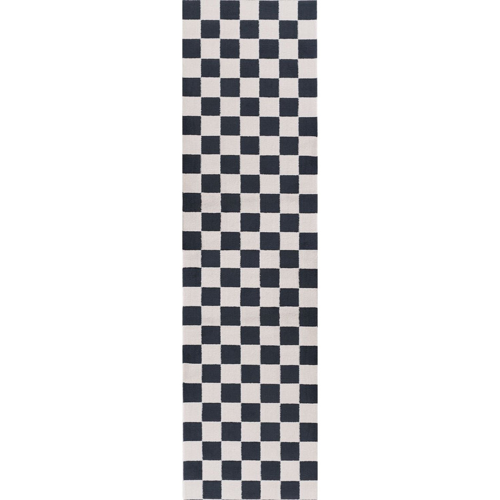 Loft Checkerboard Blue Rug