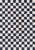 Loft Checkerboard Blue Rug