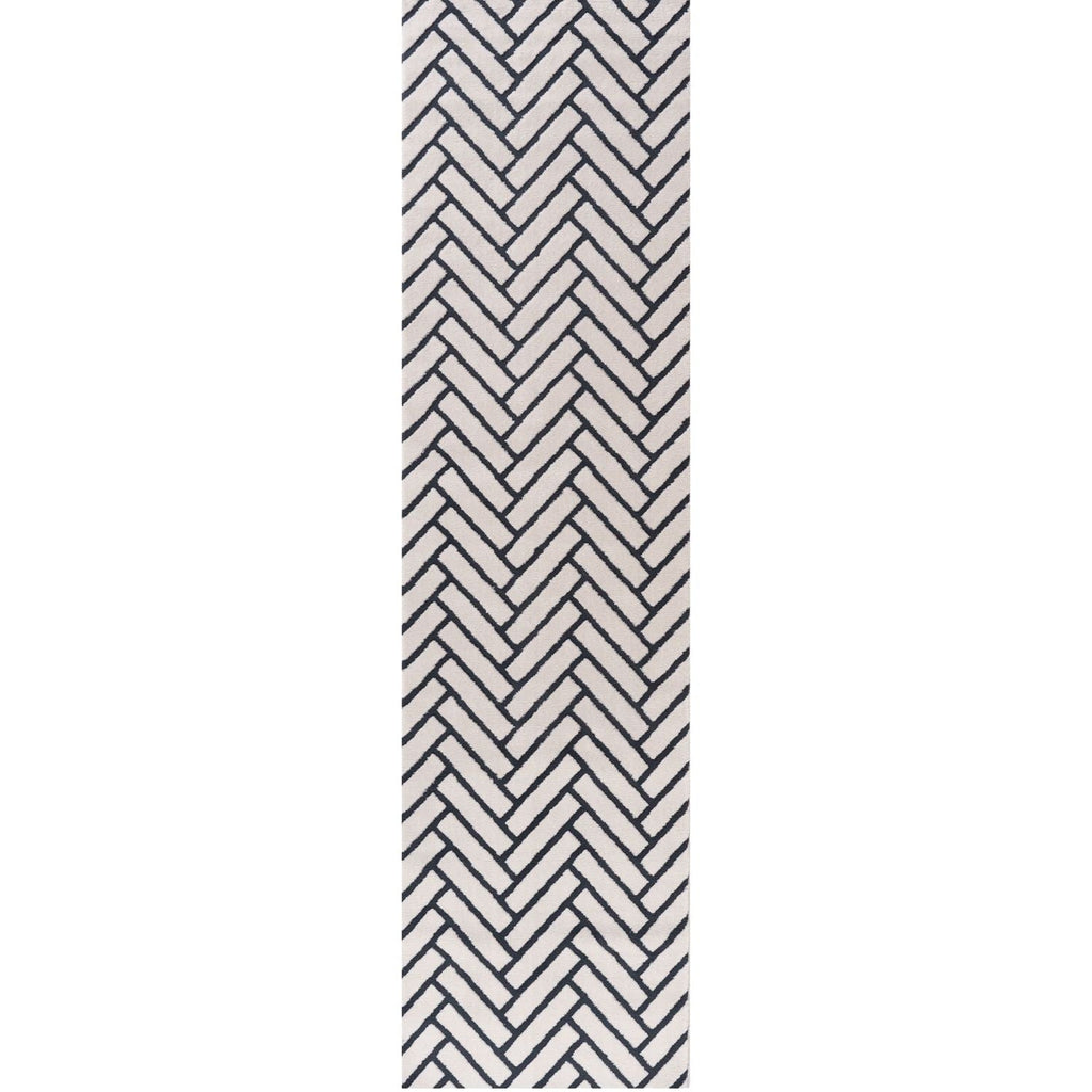 Loft Chevron Blue Rug