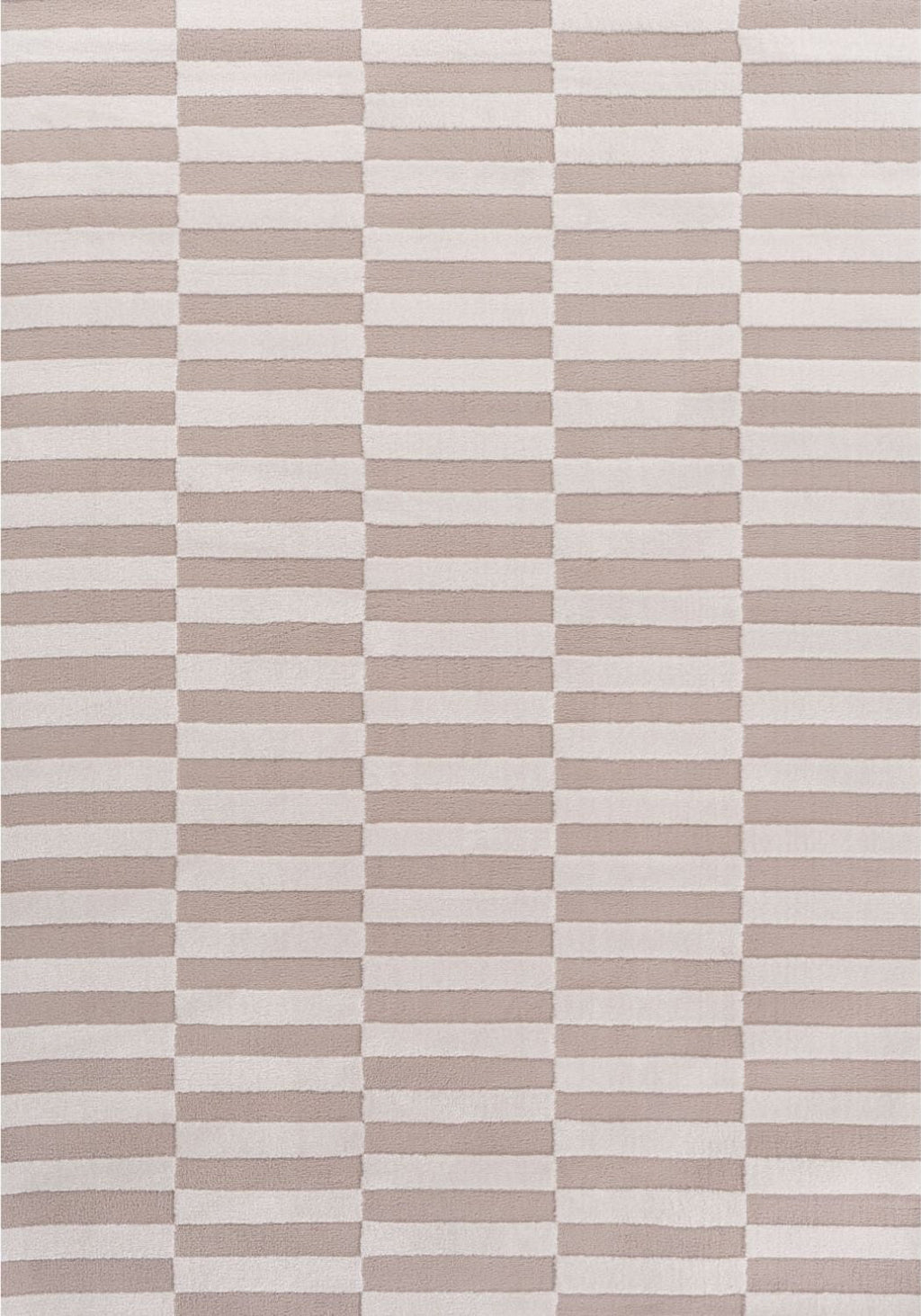 Loft Striped Beige Cream Modern Rug