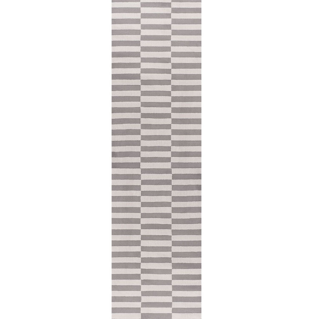 Loft Striped Grey Rug