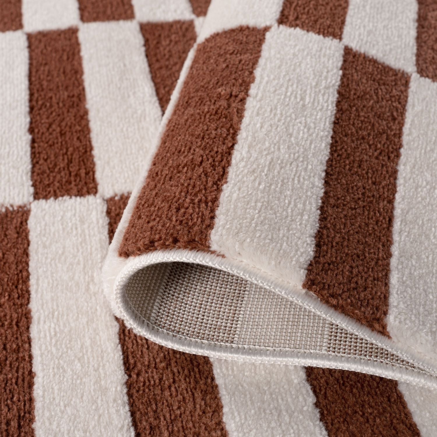 Loft Striped Terra Cream Contemporary Rug