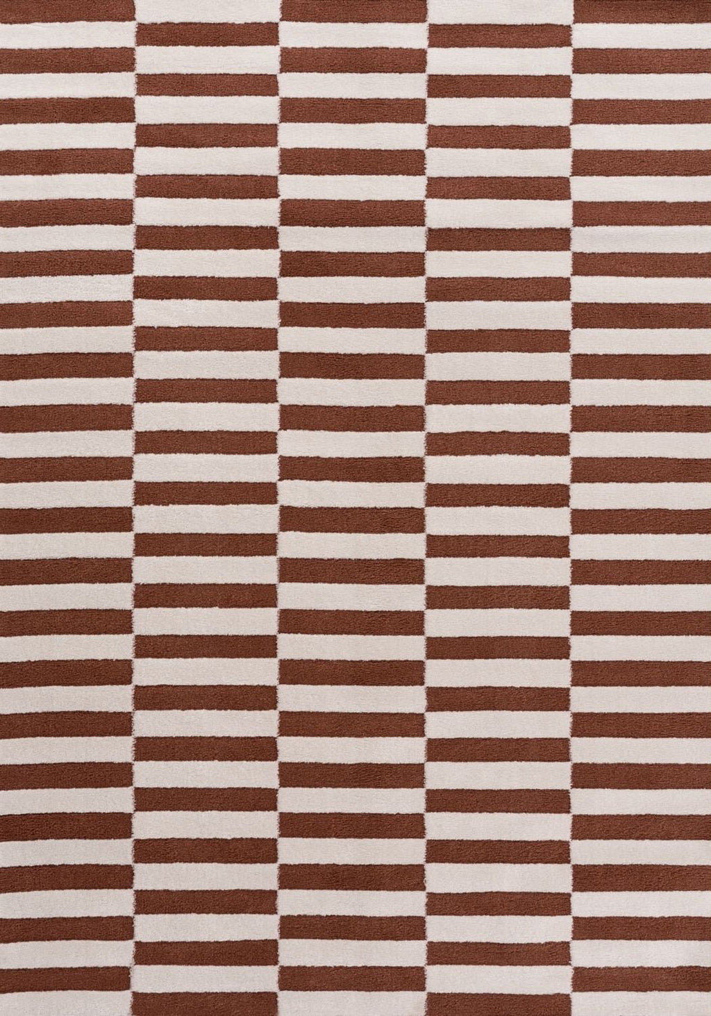Loft Striped Terra Cream Contemporary Rug