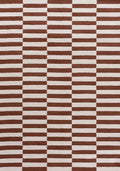Loft Striped Terra Cream Contemporary Rug
