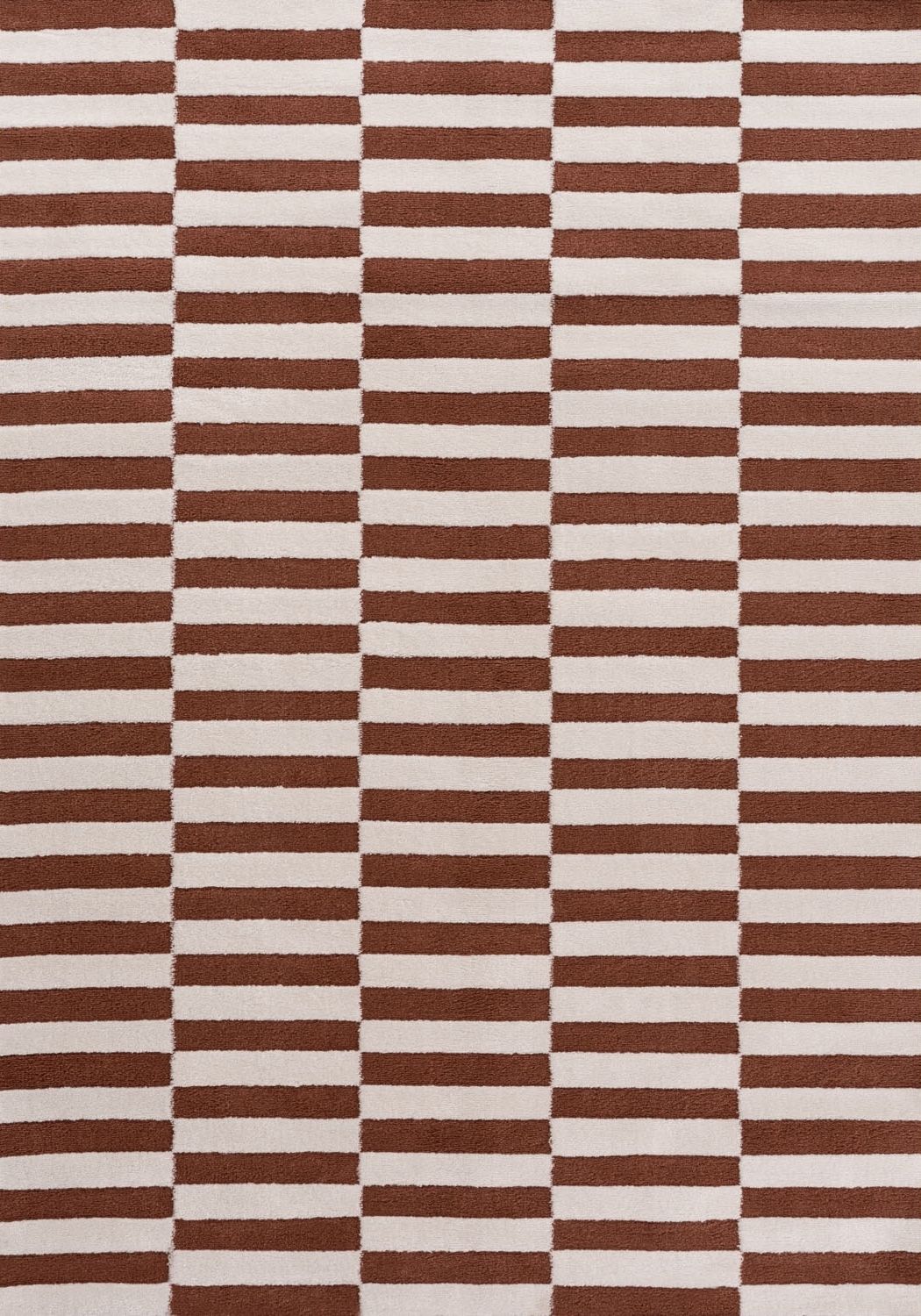 Loft Striped Terra Cream Contemporary Rug