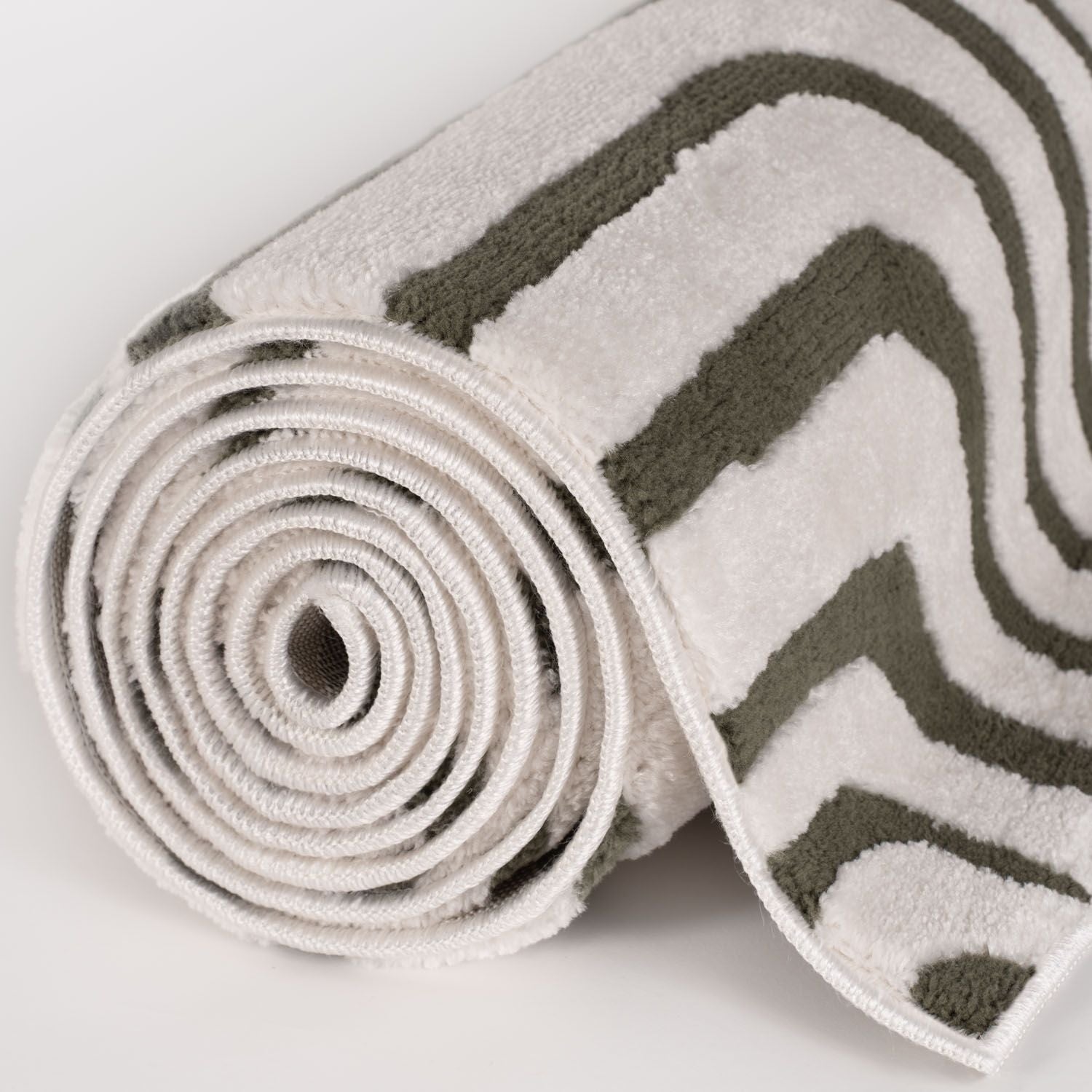Loft Geometric Green Rug
