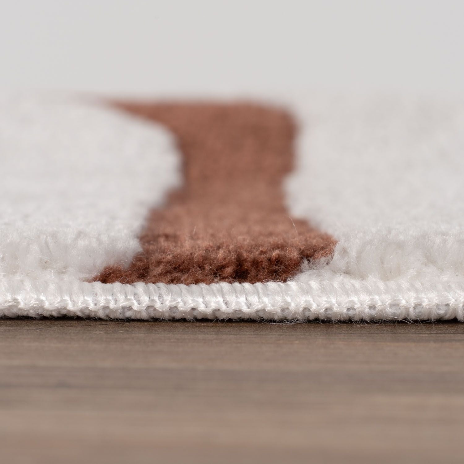 Loft Geometric Terra Polyester Copper Rug