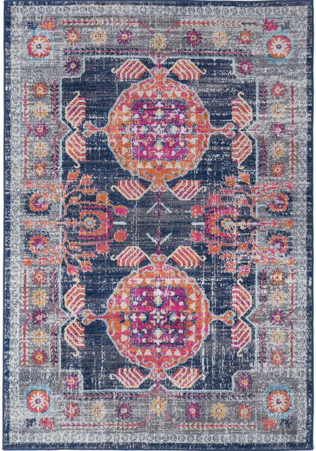 Marrakech Vintage Multicolour Rug Modern