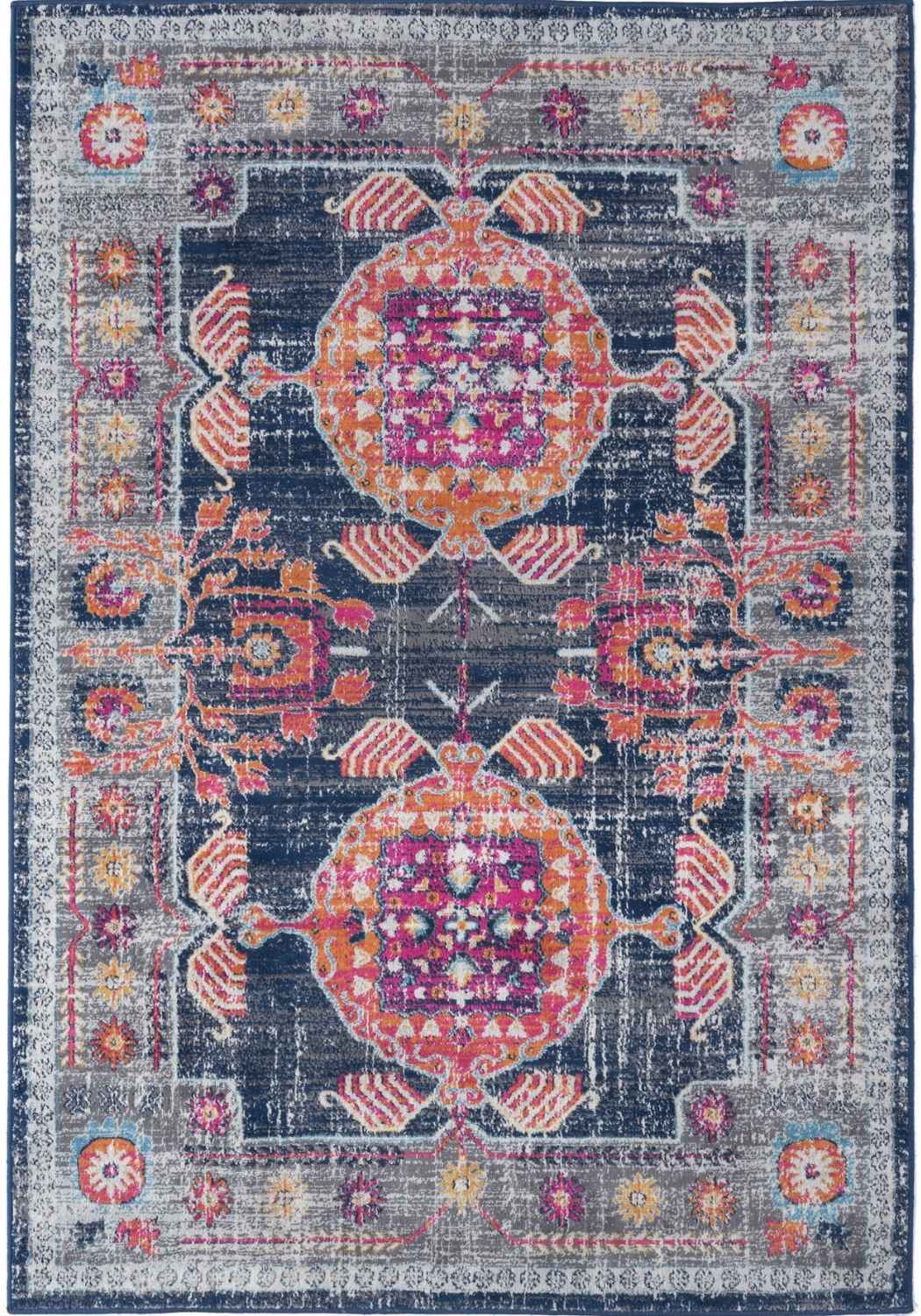 Marrakech Vintage Multicolour Rug Modern
