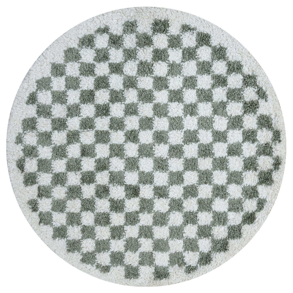 Moodi Shaggy Green Lunel Rug