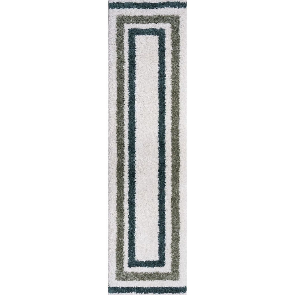 Moodi Shaggy Green Marina Rug