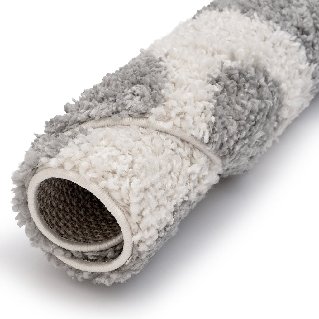 Moodi Shaggy Grey Tarn Rug
