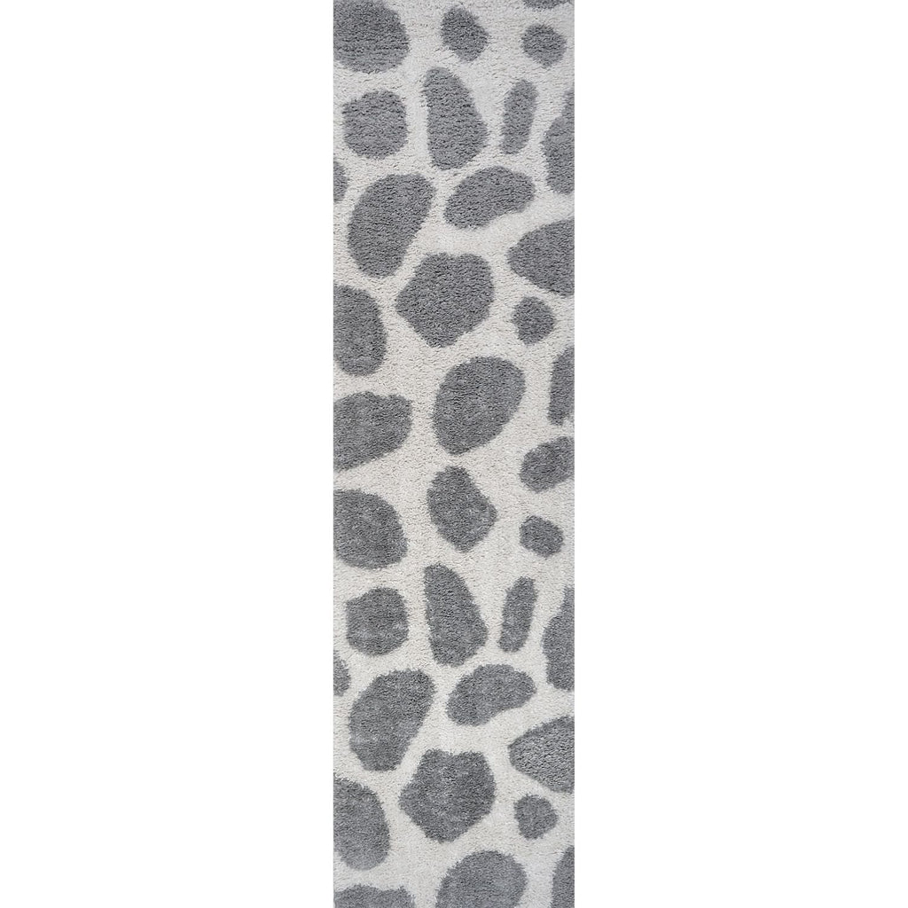 Moodi Shaggy Grey Tarn Rug