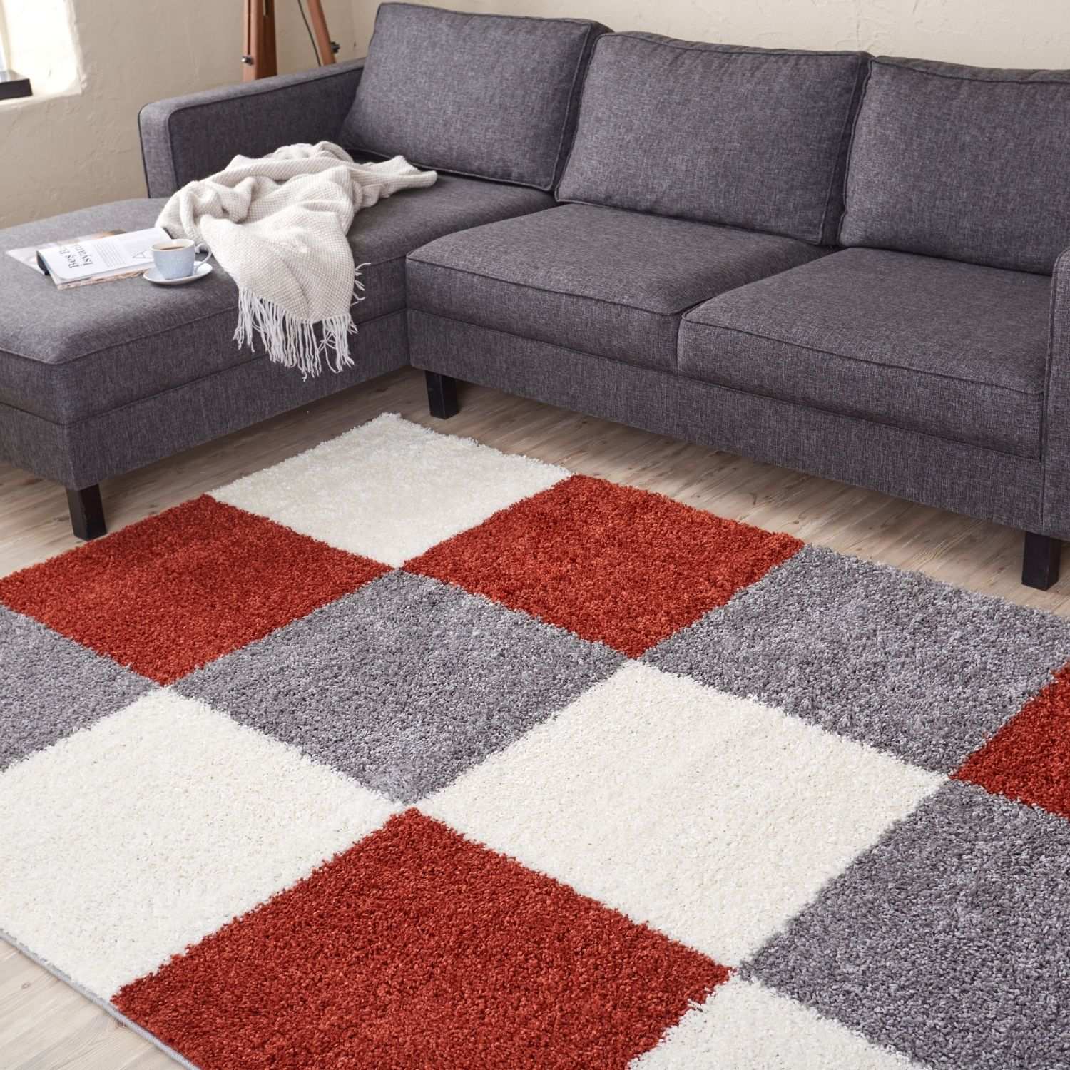 Myshaggy Geometric Terra Natural Modern Rug