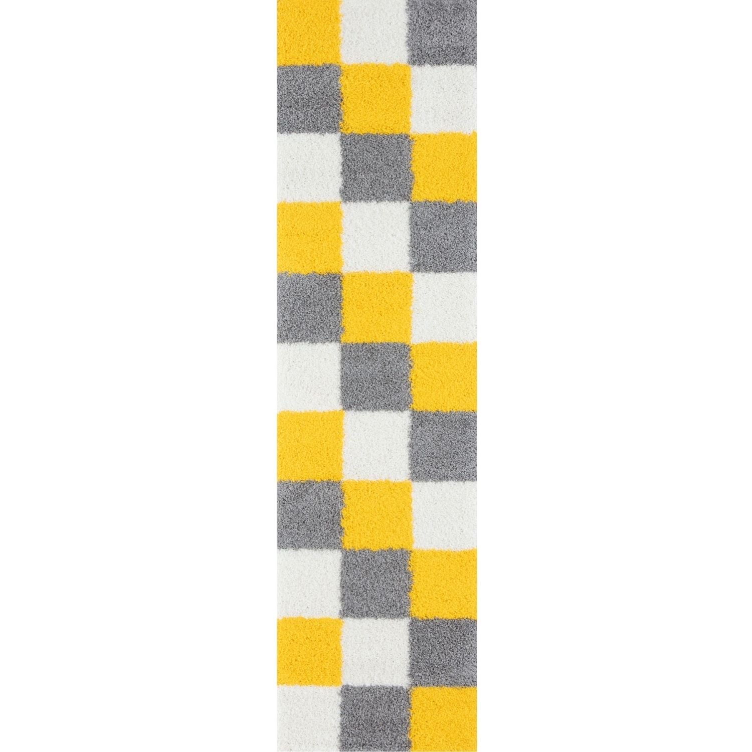 Myshaggy Geometric Yellow Natural Contemporary Rug
