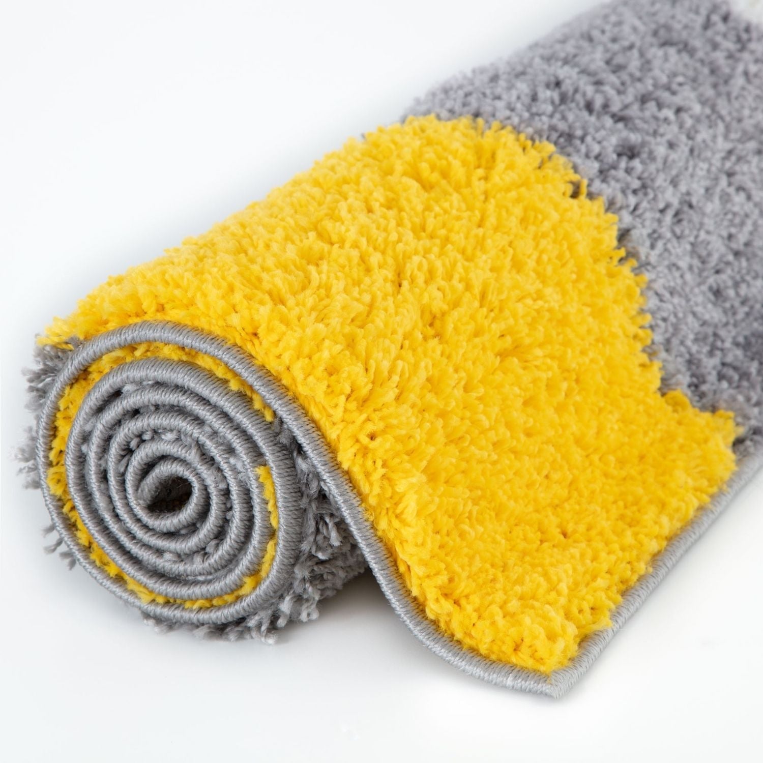 Myshaggy Geometric Yellow Natural Contemporary Rug