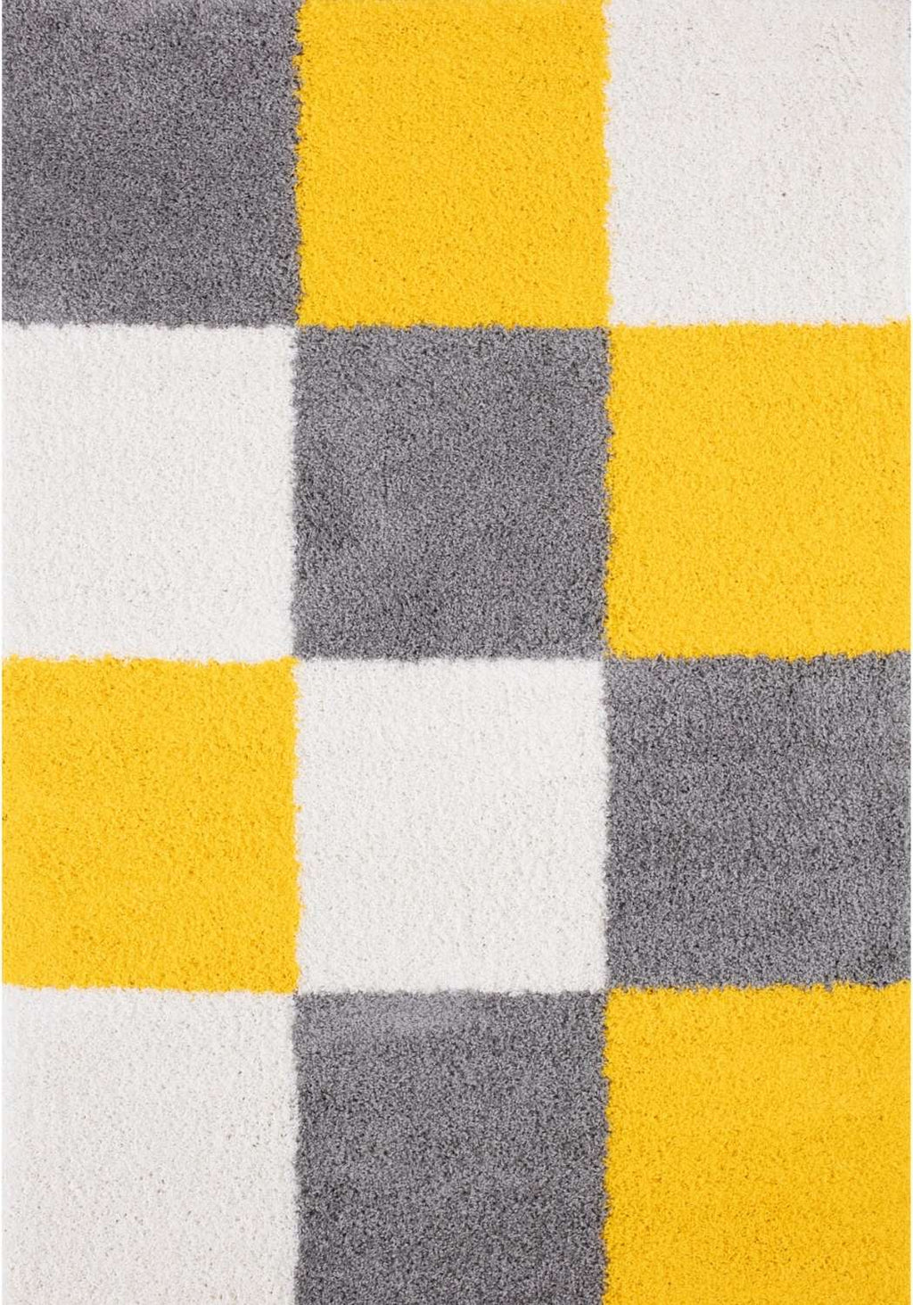 Myshaggy Geometric Yellow Natural Contemporary Rug