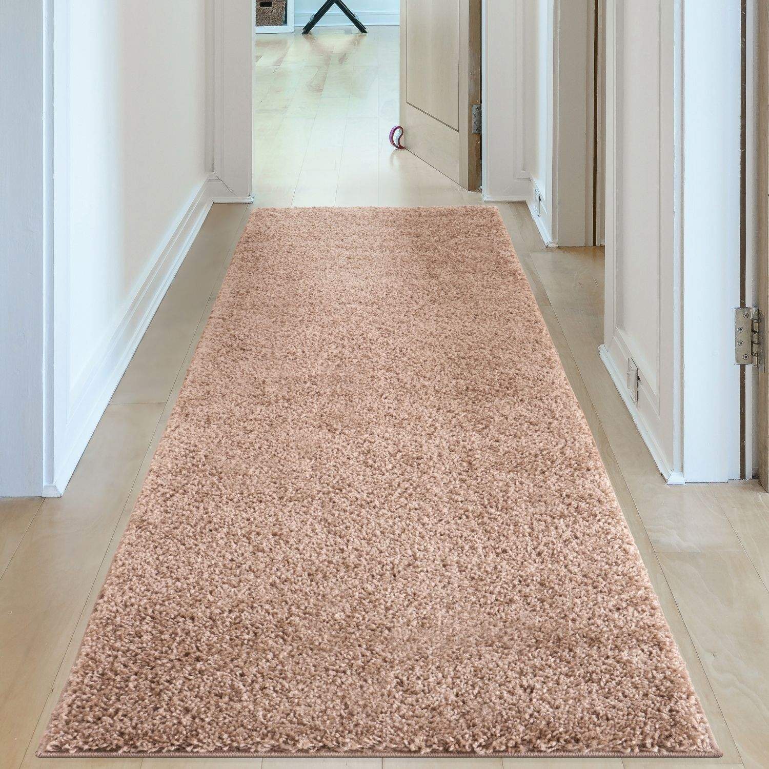 Myshaggy Solid Beige Modern Rug