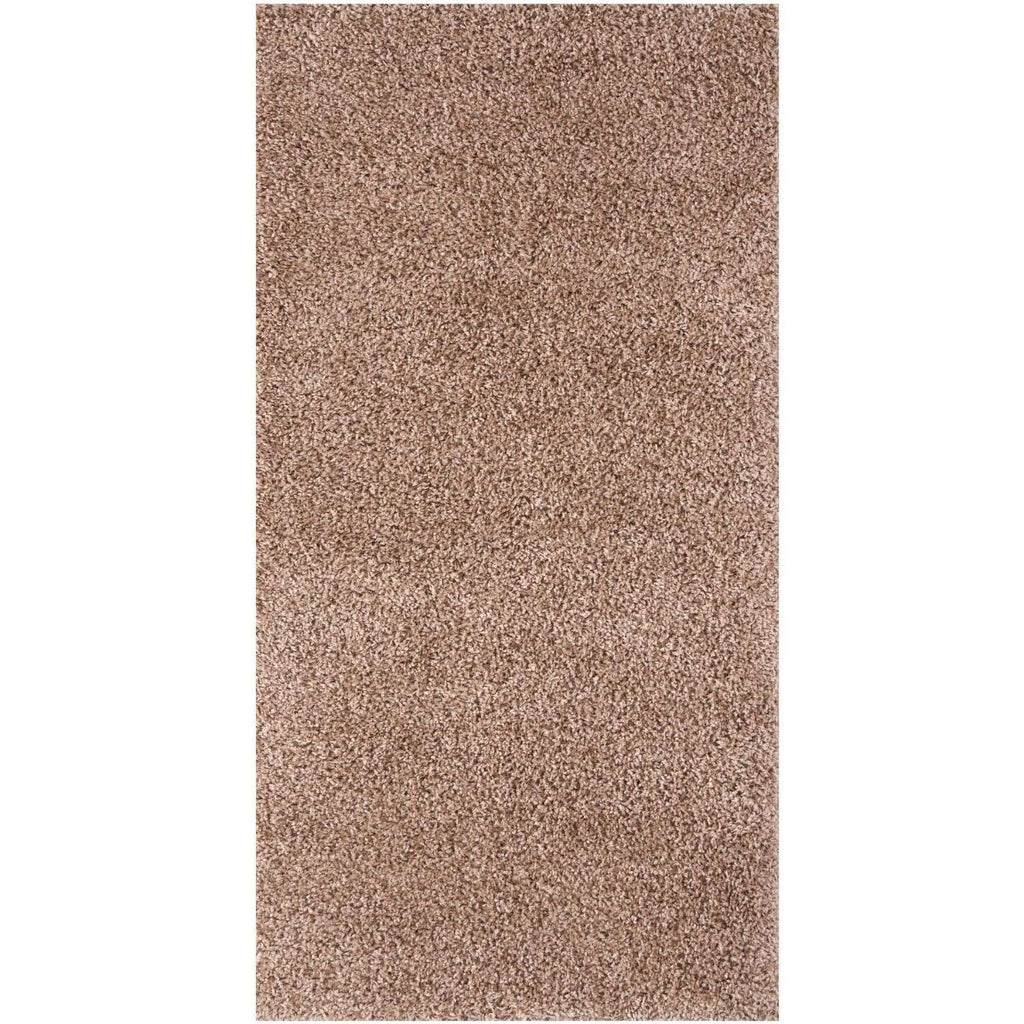 Myshaggy Solid Beige Modern Rug