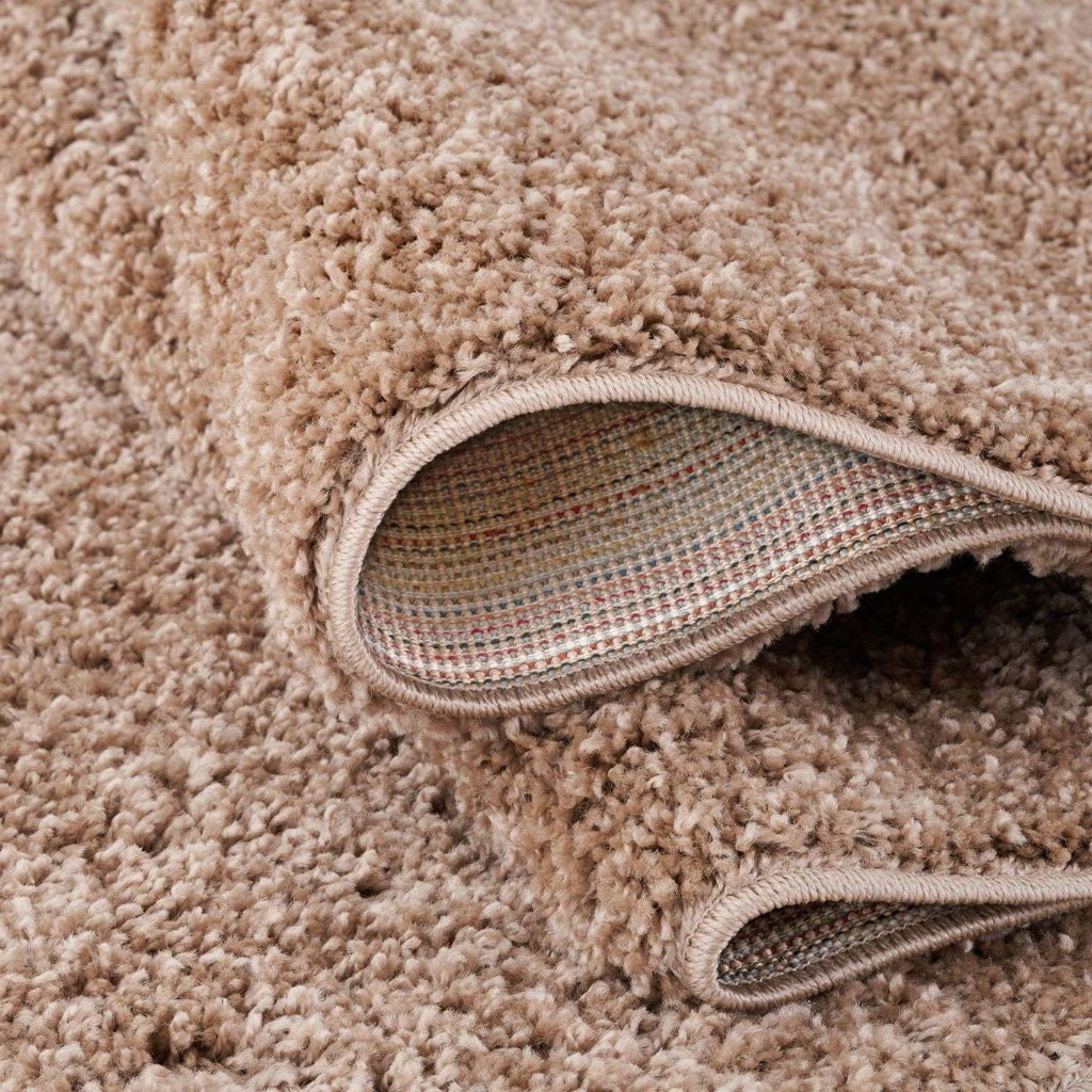 Myshaggy Solid Beige Modern Rug