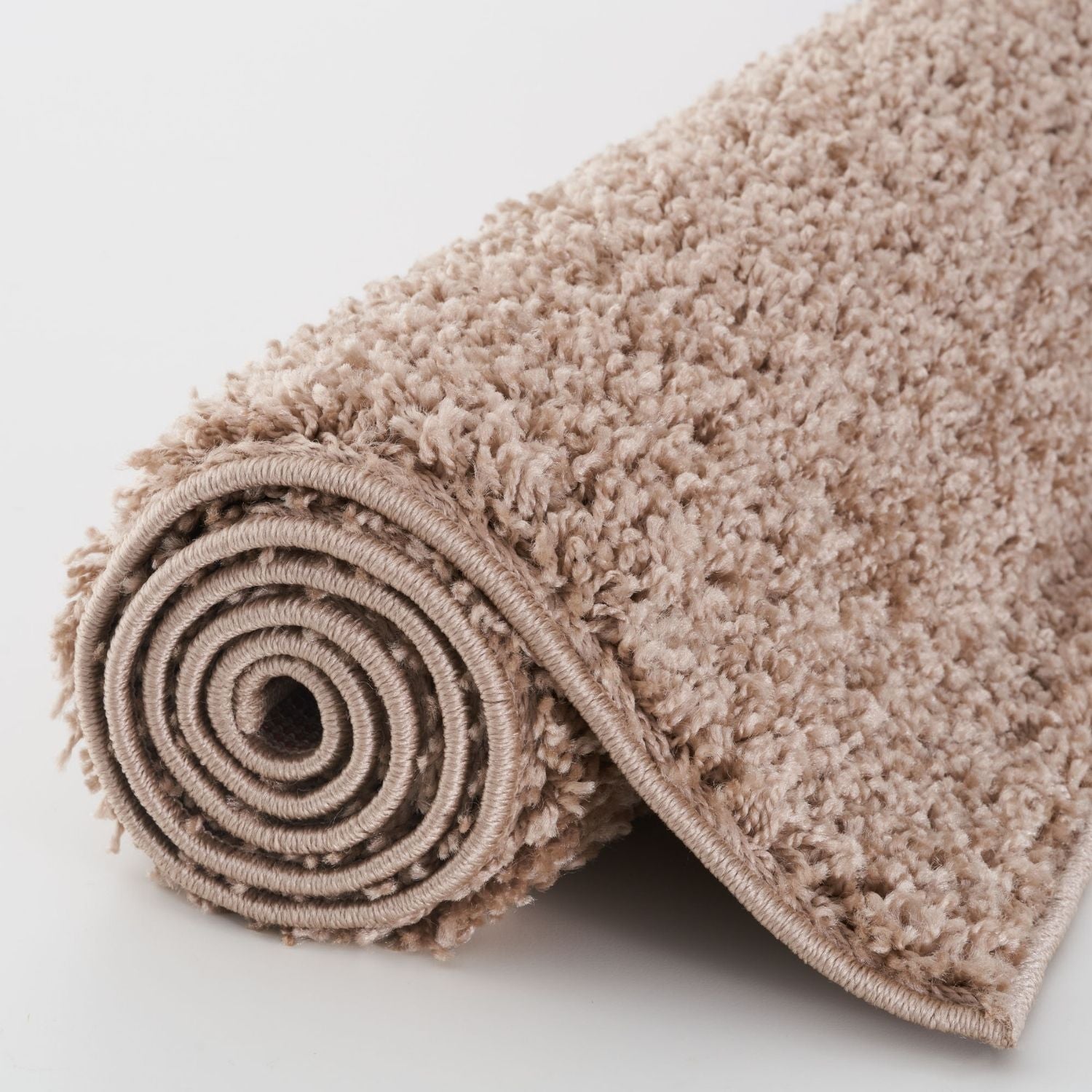 Myshaggy Solid Beige Modern Rug