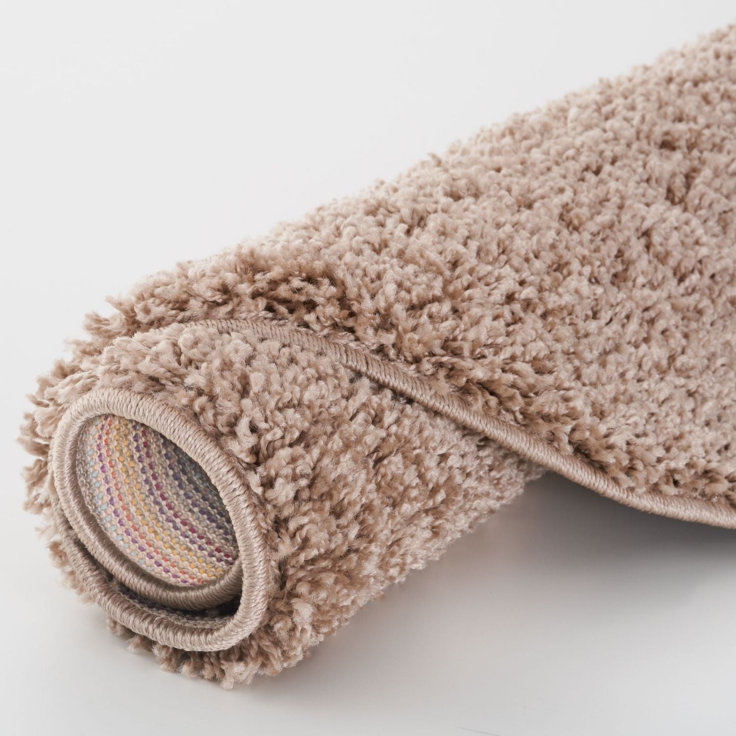 Myshaggy Solid Beige Modern Rug