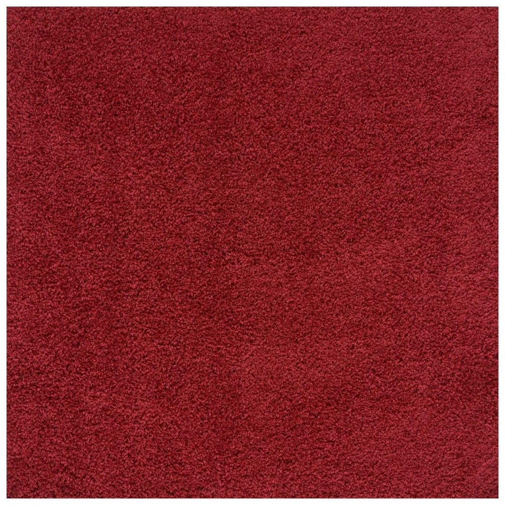 Myshaggy Solid Red Gold Contemporary Rug