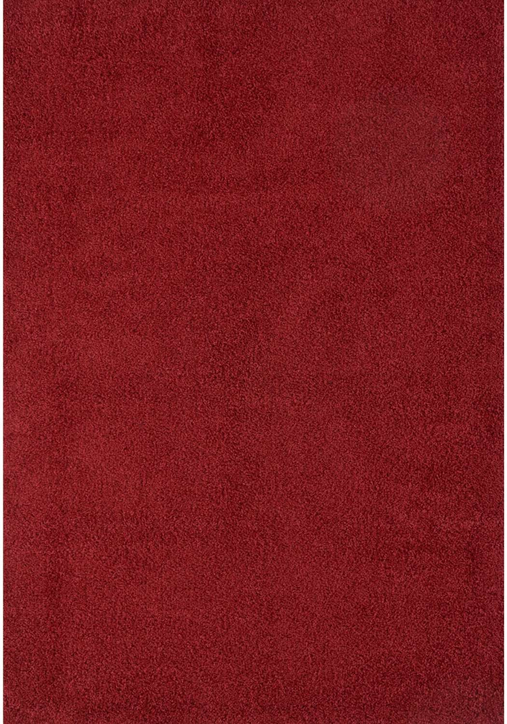 Myshaggy Solid Red Gold Contemporary Rug