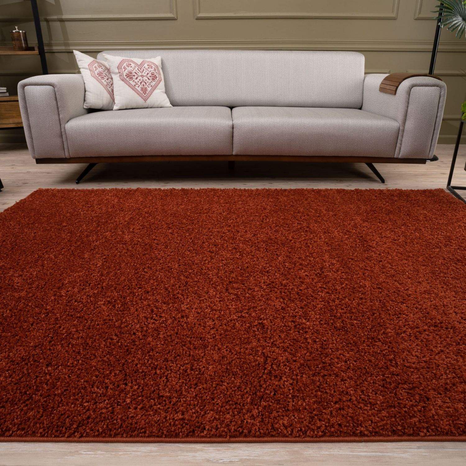 Myshaggy Solid Terra Natural Rug
