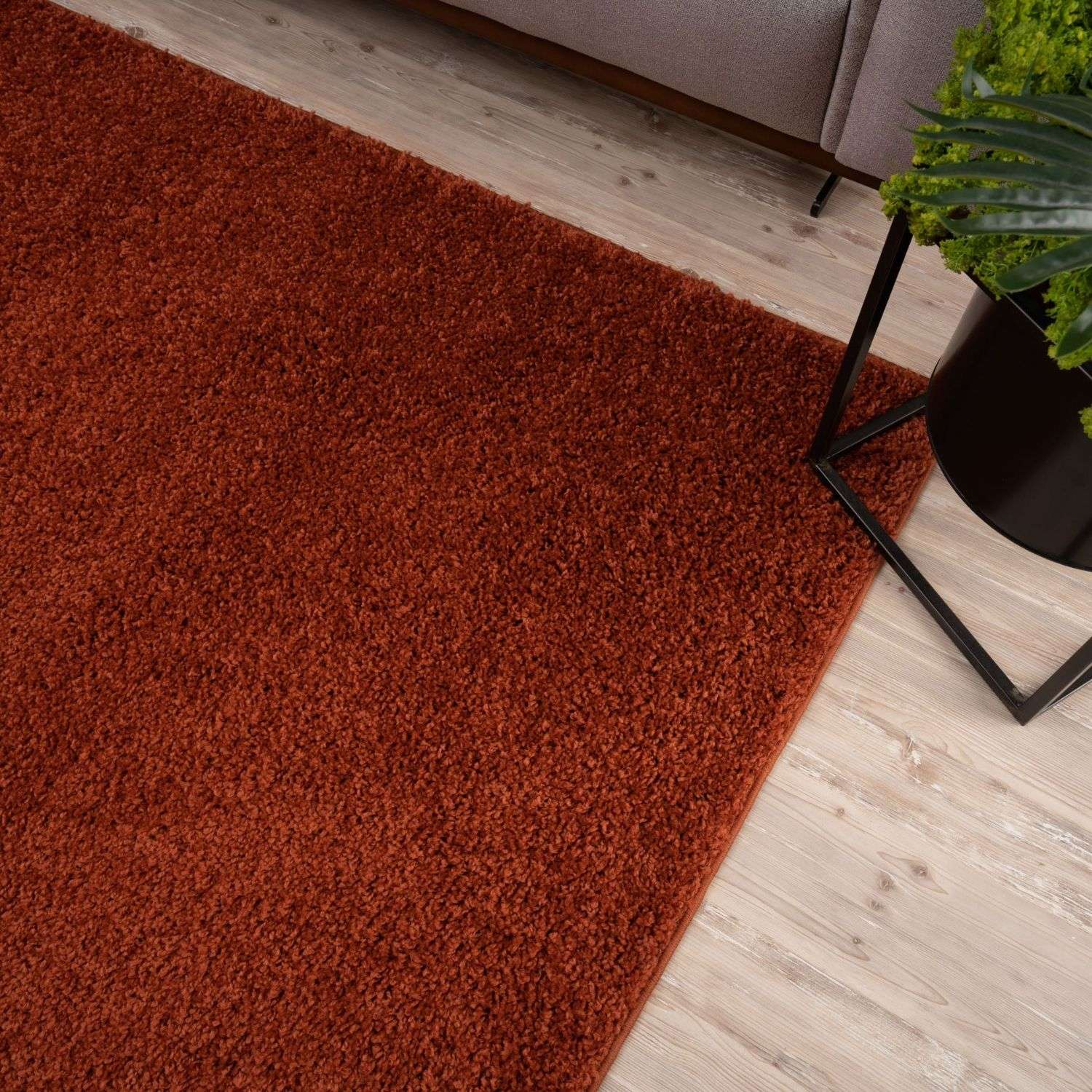 Myshaggy Solid Terra Natural Rug