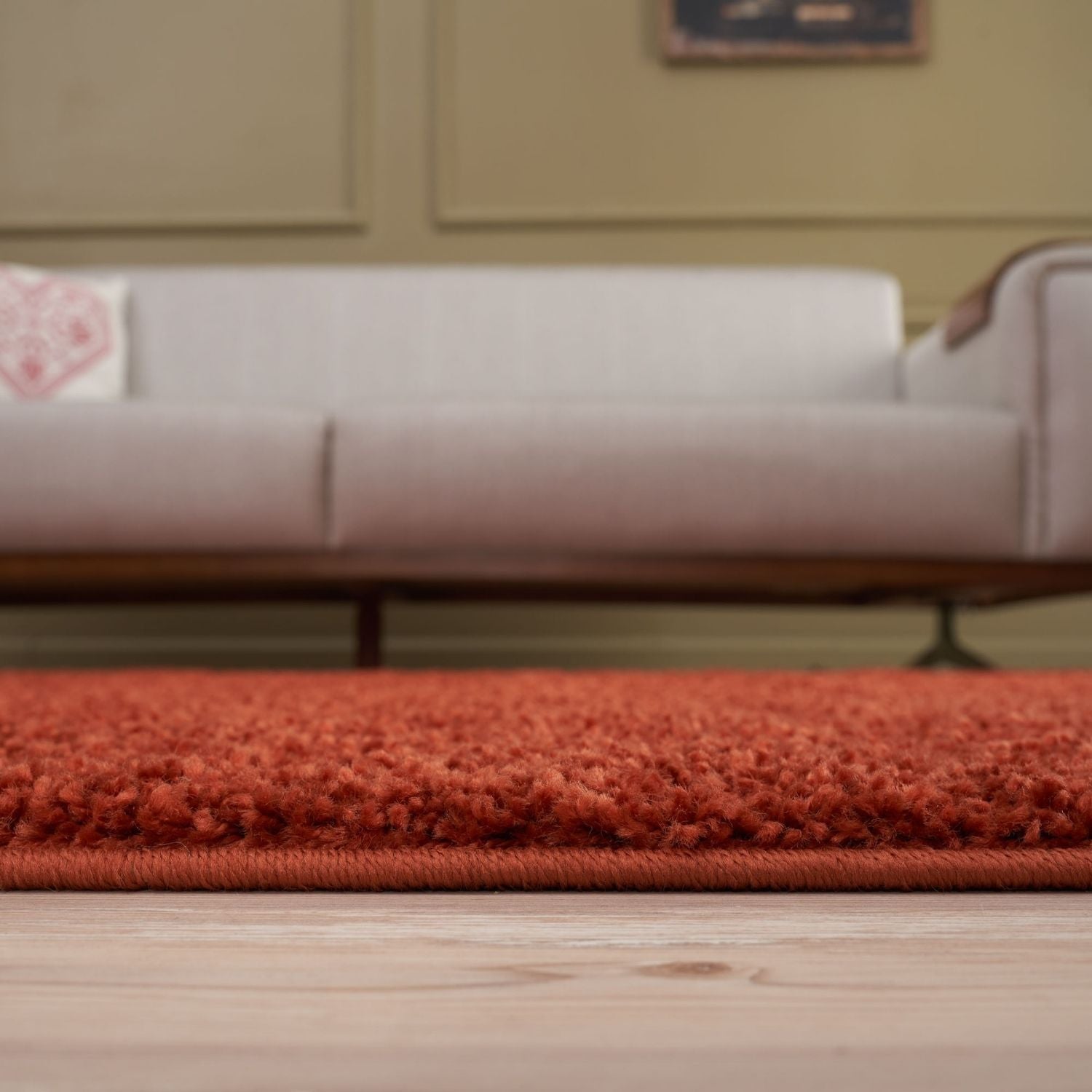 Myshaggy Solid Terra Natural Rug