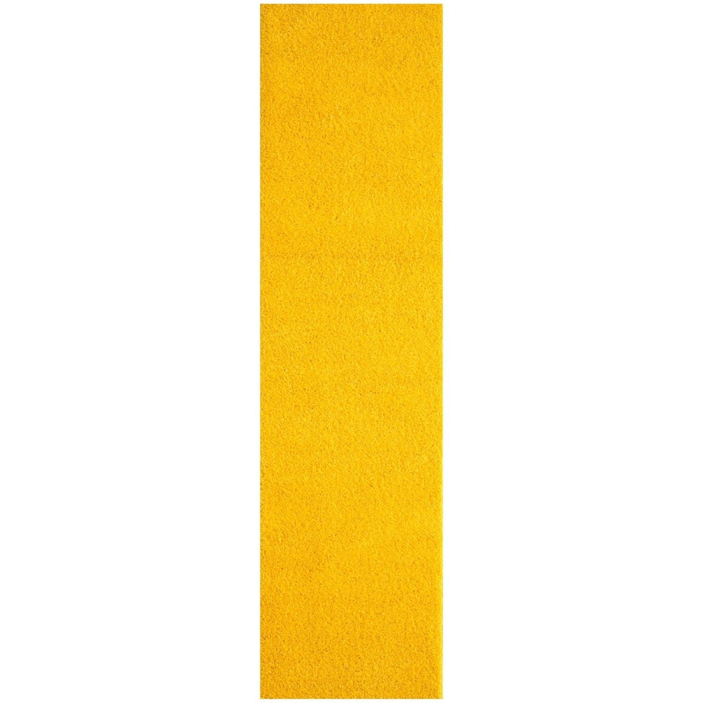 Myshaggy Solid Yellow Natural Contemporary Rug