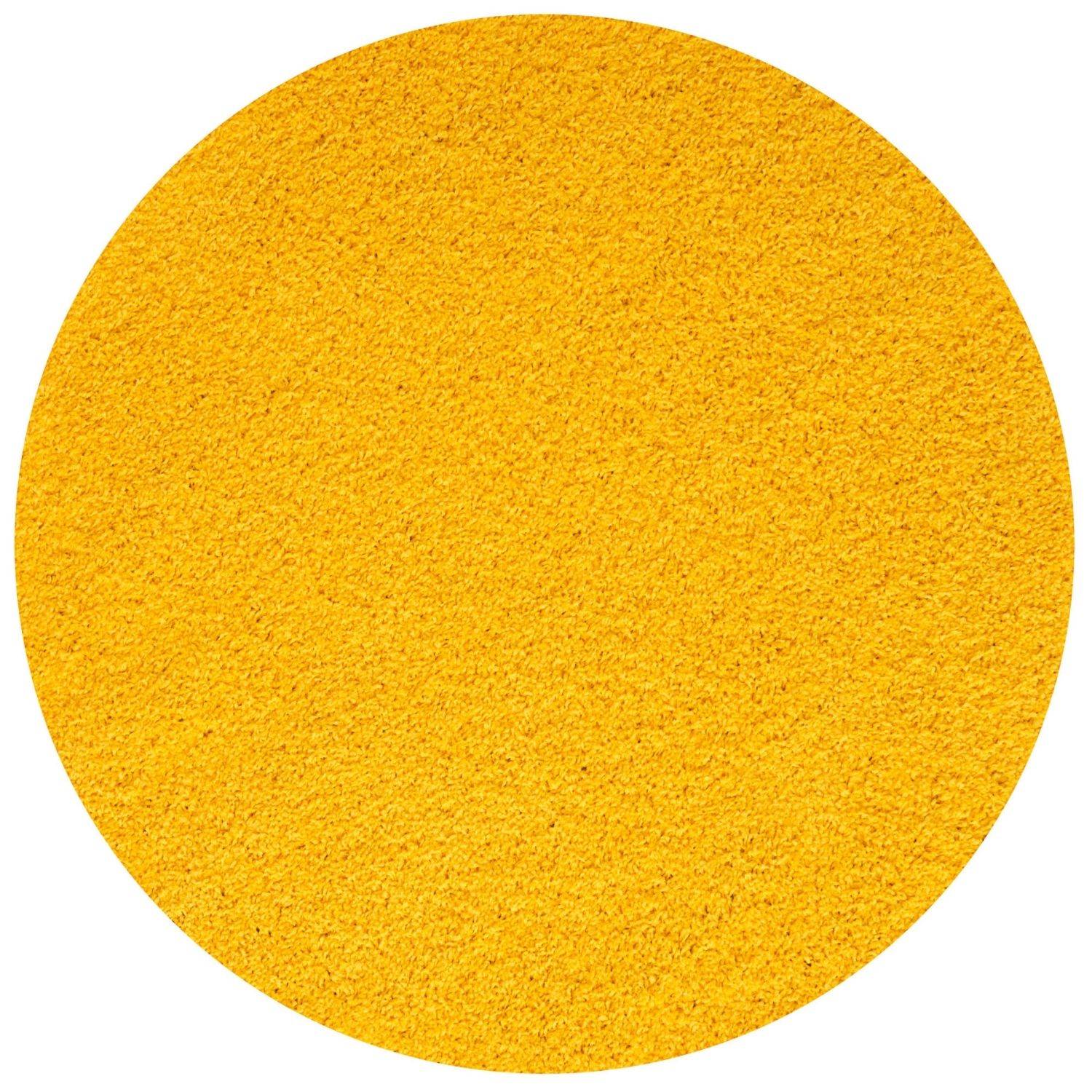 Myshaggy Solid Yellow Natural Contemporary Rug