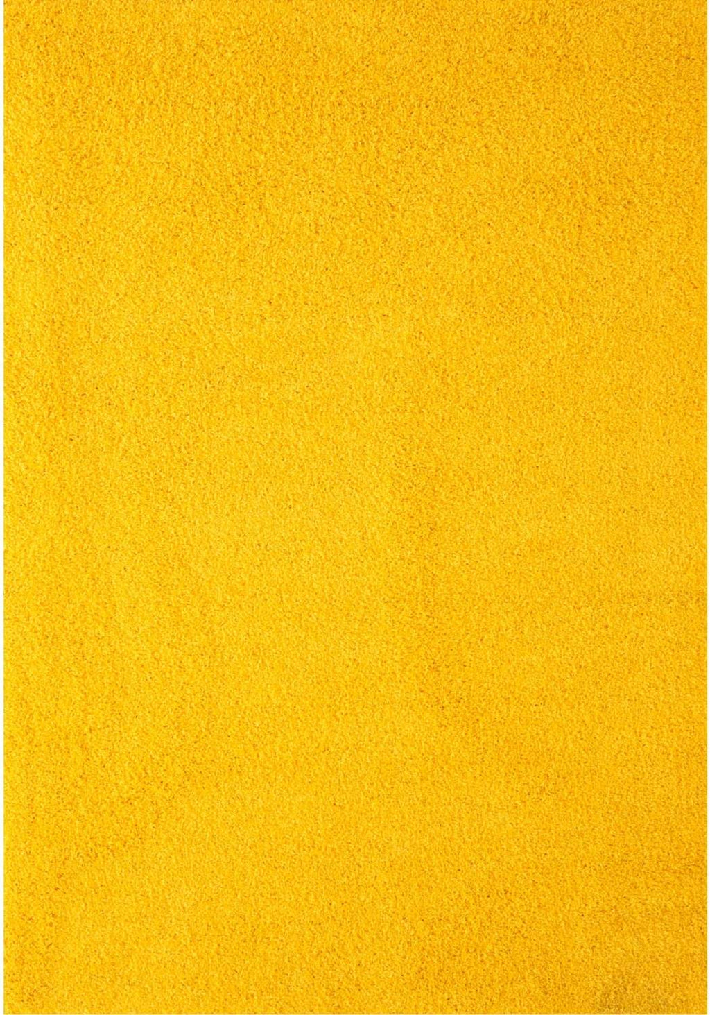 Myshaggy Solid Yellow Natural Contemporary Rug