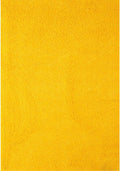 Myshaggy Solid Yellow Natural Contemporary Rug