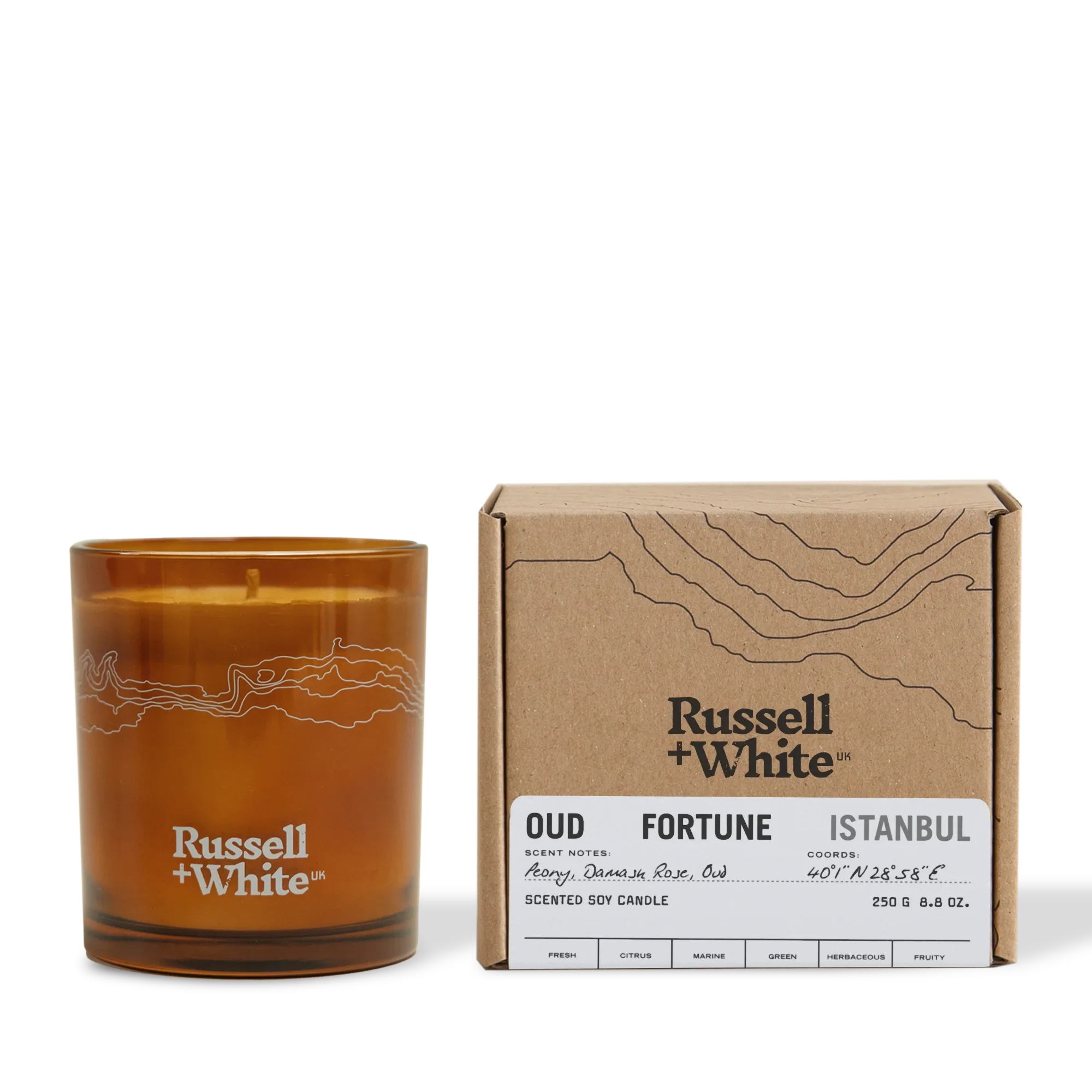 Oud Fortune 250g Scented Soy Candle
