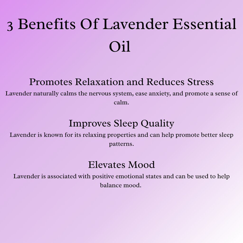 Lavender Essential Oil - For Sleep & Relaxation