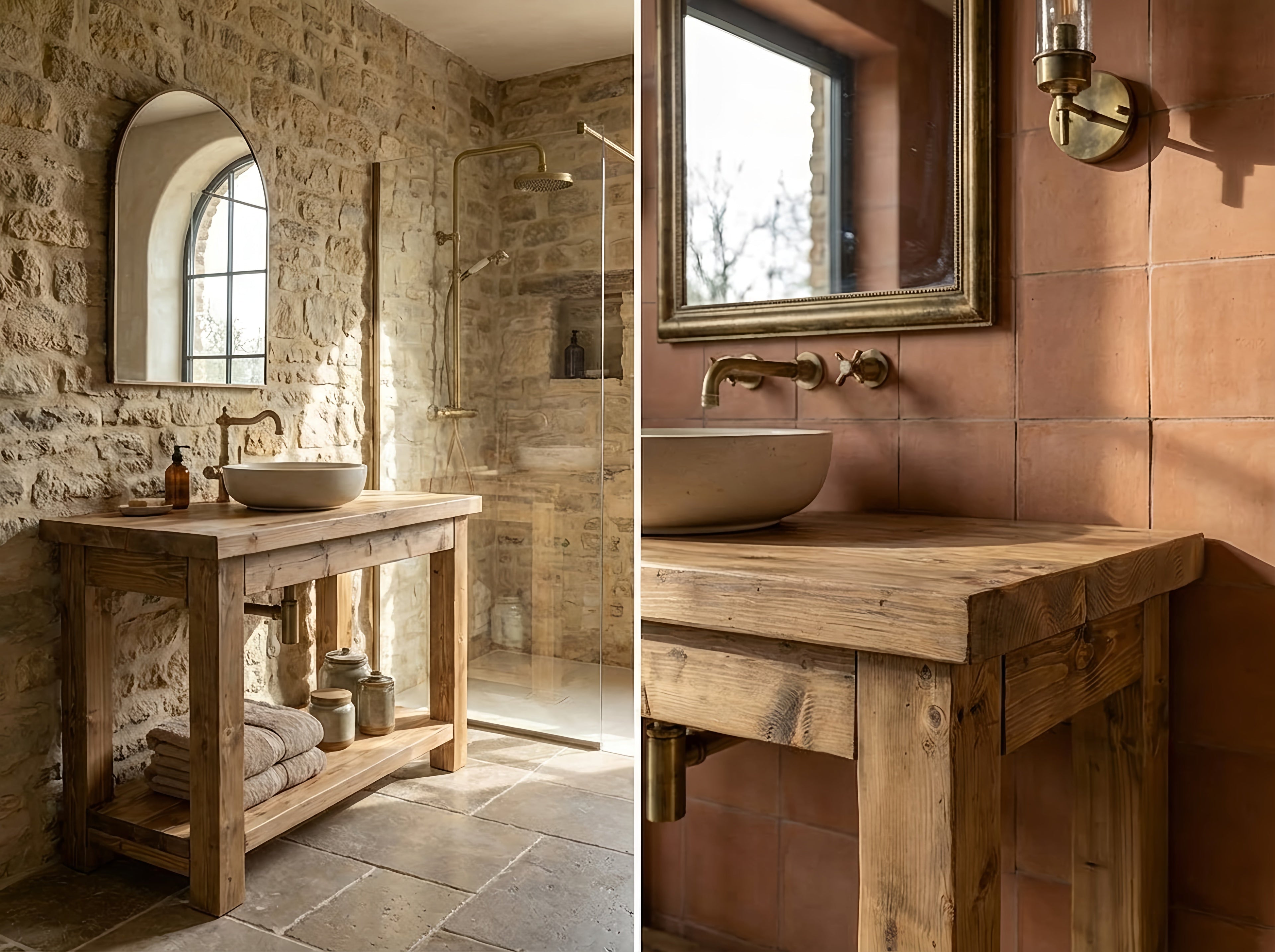 TORO Solid Wood Bathroom Vanity Cabinet
