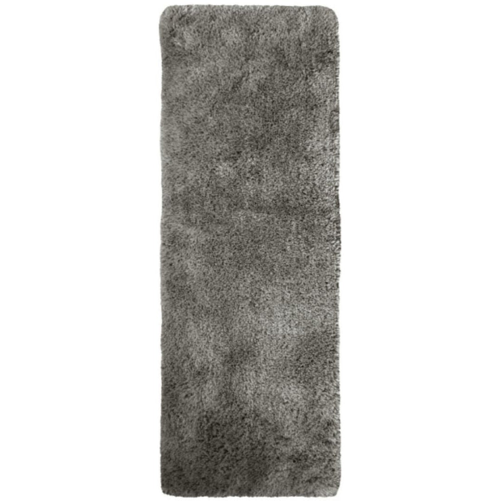 Soft Washable Grey Shaggy Rug