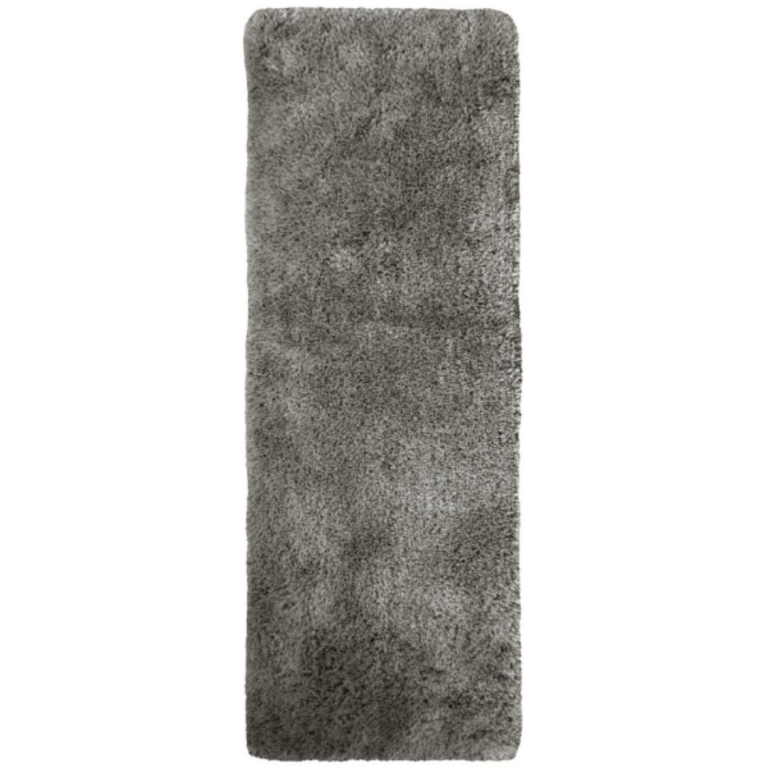 Soft Washable Grey Shaggy Rug