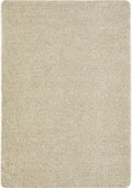 Washable Stone Shaggy Natural Rug