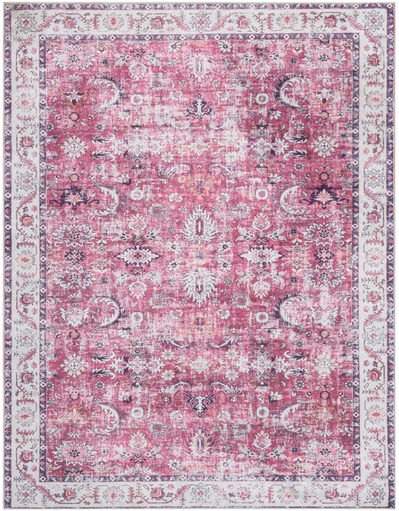 Rada Vintage Washable Contemporary Rug